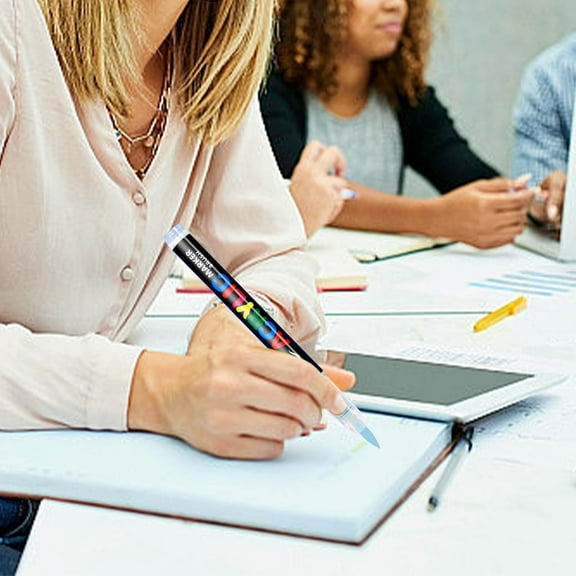 Qiopertar Under $5 No Press Acrylic Marker Pen, Soft Head Direct Liquid Ink for Drawing Graffiti, Acrylic Paint Marker 5ml