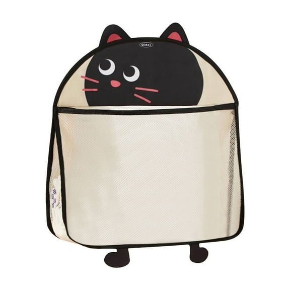 Qiopertar Under $5 Sock Storage Hanging Bag for Wardrobe Door, Multi-Pocket Dormitory Organizer with Hooks, Closet Storage Solution