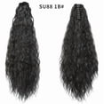 thumbnail image 1 of Qiopertar Water Wave Ponytail Wig, Fake Braid Clip in Hair Extensions, Natural Looking Synthetic Hair Ponytail for Women Daily Party Hairstyles, 1 of 2