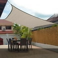 thumbnail image 1 of Qiopertar Windproof Sunshade Fence Net, Reinforced Mesh Tarp with Rustproof Grommets for Outdoor Protection, Heavy Duty Balcony Garden Patio Cover, Construction Area Barrier Wind Block Sun Shade, 1 of 6