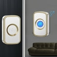 thumbnail image 1 of Qiopertar Wireless Doorbell, No Batteries Needed Large Volume Pager, Long Range Remote Doorbell for Home, 60 Ringtones 5 Volume Levels IP44 Waterproof for Indoor Outdoor Use, 1 of 3