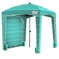thumbnail image 1 of Qipi Beach Cabana - Easy to Set up Canopy, Waterproof, Portable 6' x 6' Beach Shelter, Included Side Wall, Shade with UPF 50+ UV Protection, Ultimate Sun Umbrella, 1 of 7