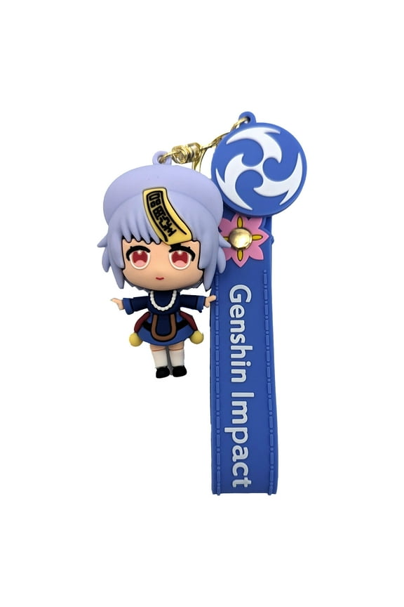 Qiqi - Genshin Impact 2" Keychain 3D Figure