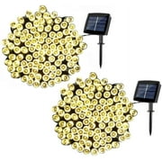 Qishi Indoor/Outdoor 72 ft Solar LED String Lights (200 Count)