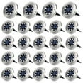 thumbnail image 1 of Qishi Solar Ground Lights,8 LED Disk Lights Solar Powered Waterproof，for Garden Driveway Lawn Pathway Yard Pool Step and Walkway(Cool White)24PACK, 1 of 9