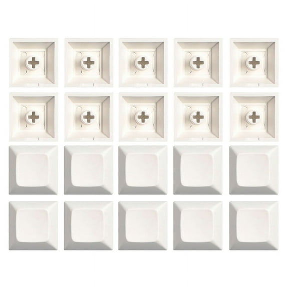 Qisuw 20PCS PBT Keycap DSA 1U Keycaps Colored Customized Keycap Set Game Mechanical