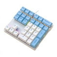 thumbnail image 1 of Qisuw 33 Keys USB Wire Mechanical Numeric Keypad With Multi-color Lights Keyboard, 1 of 16