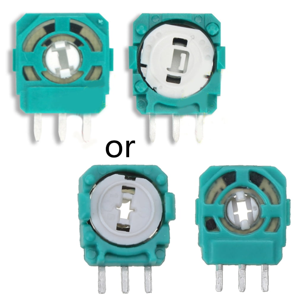 Qisuw 3D Analog Joystick Potentiometer 2K3Ω 3 Pin Sensor Module Axis