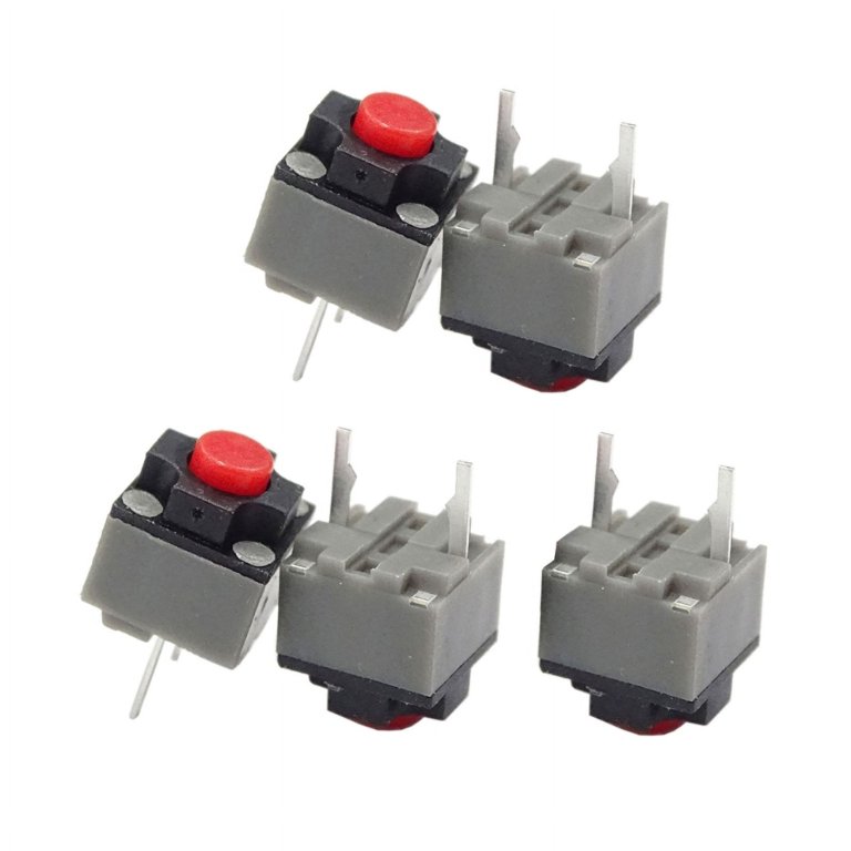 20 Pcs 4.5x4.5x3.8mm Smt Pushbutton Switches For Sale 20 Pcs 4.5x4.5x3 ...