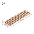 thumbnail image 1 of Qisuw Copper Cooling Heat Sink Thermal Pads Heat Dissipation Radiator Thickness for M.2 NGFF 2280 PCI-E NVME SSD Heatsink, 1 of 14