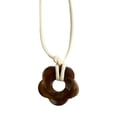 thumbnail image 1 of Qisuw Dopamine Acrylic Flower Pendant Necklace Hollow Pendant Necklaces Hollow Flower Neck Jewelry Perfect for Party Wedding, 1 of 21