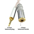thumbnail image 1 of Qisuw HIFI Balance Audio Cable Male 2.5mm to 3.5mm 4.4mm Female Headphone Converter, 1 of 19
