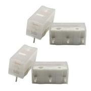 Qisuw Kailh White GM 8.0 Mouse Micro Switch Microswitch 3Pin 100 Million Clicks Life