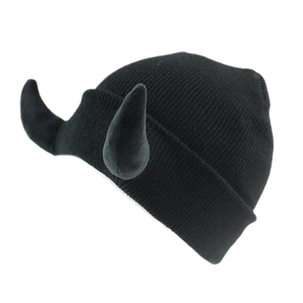 Qisuw Novelty Knitted Beanie Cap for Women Men Beanies Hat