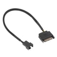 thumbnail image 1 of Qisuw SATA 15 Pin to 3 Pin/4 Pin Laptop Motherboard CPU Fan E*tension Cable 1/2 Cooling Fan Interface Adapter Durable, 1 of 16