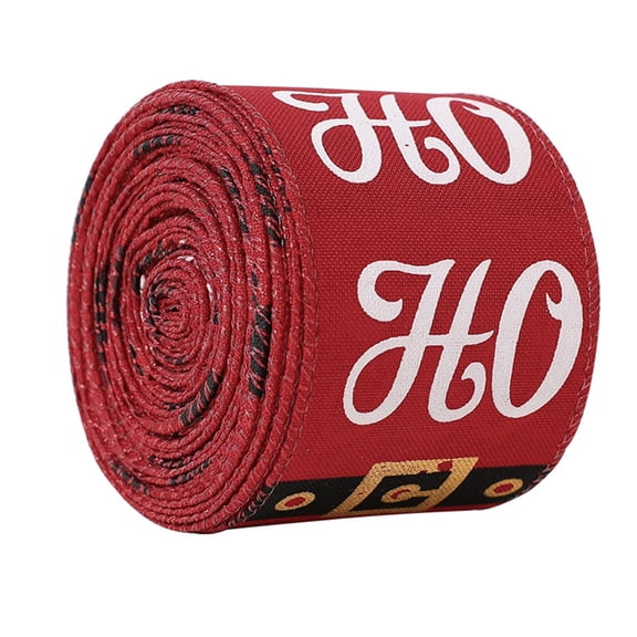 Qisuw Wired Edge Linen Lattice Ribbon DIY Bowknot Christmas Decorations Ribbons Imitation-Hemp Ribbon for Gift Wrapping