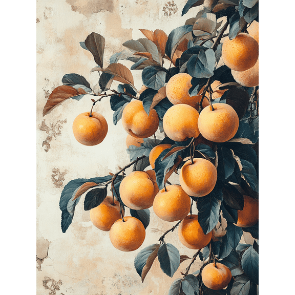 Qisvanset 12x16 Inch Framed Canvas Wall Art Fruit Of The Spirit Vintage Scripture Print Kitchen Dorm Faith Home Decor Gift