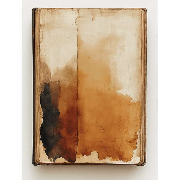 Qisvanset 12x16 Inch Framed Canvas Wall Art Vintage Fall Forest Minimalist Nature Farmhouse Wall Art