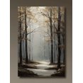 thumbnail image 1 of Qisvanset Autumn Forest Landscape Canvas Wall Art 15.75x11.81 INCHES, 1 of 8