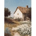 thumbnail image 1 of Qisvanset Country Cottage Landscape Canvas Wall Art 15.75x11.81 Inches, 1 of 8