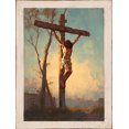 thumbnail image 1 of Qisvanset Crucifixion Jesus Christian Canvas Wall Art 15.75x11.81 Inches, 1 of 8