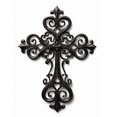 thumbnail image 1 of Qisvanset Ornate Cross Faith Gift Canvas Wall Art 15.75x11.81 Inches, 1 of 8