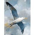 thumbnail image 1 of Qisvanset Seagull Flying Abstract Canvas Wall Art 15.75x11.81 INCHES, 1 of 8