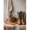 thumbnail image 1 of Qisvanset Western Cowboy Hat and Boots Canvas Wall Art 15.75x11.81 INCHES, 1 of 8