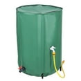 thumbnail image 1 of Qiuikloi 100 Gallon Collapsible Rain Barrel Water Collection System, Portable Water Storage Tank with Filter, Faucet, and Switch, Rainwater Collector for Outdoor, 1 of 6