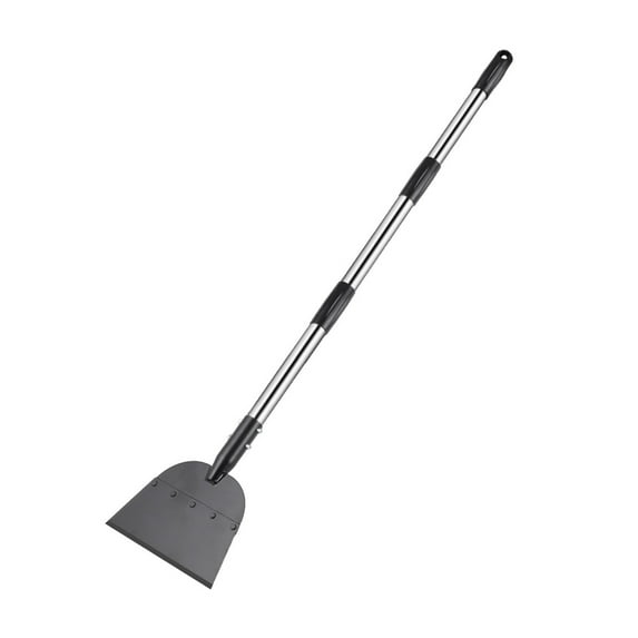 Qiuikloi Flat Shovel, Snow Shovel, Ice Scraper 67inch Snow Ice Chopper for Walkway Ice Removal Tool for Outdoor Garden Lawn Edging Cleaning Scraper