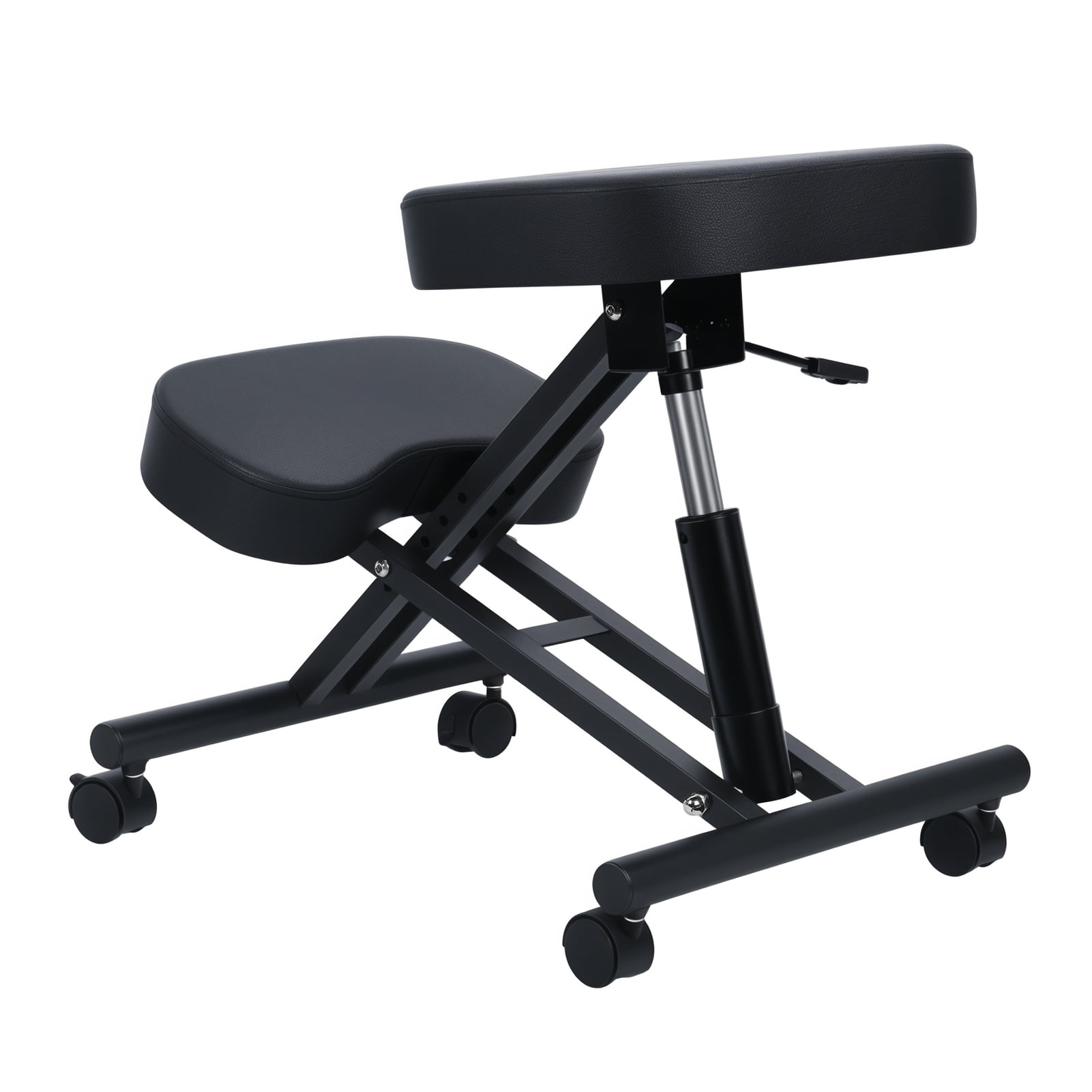 Qiuikloi Home Office Kneeling Chairs Ergonomic Adjustable Stool with