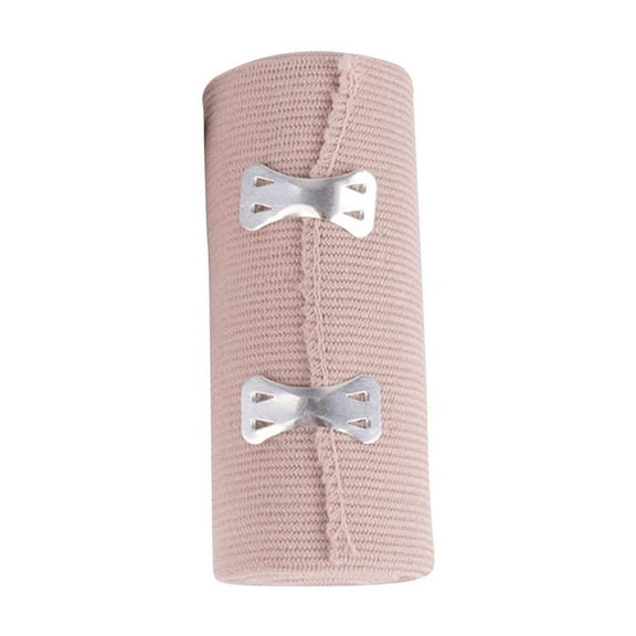 Qiulaii High-Elasticity Rubber Sports Bandage for Ankle Wrist, Breathable Compression Wrap Non-Stick Reusable, First Aid Binding Strap,C