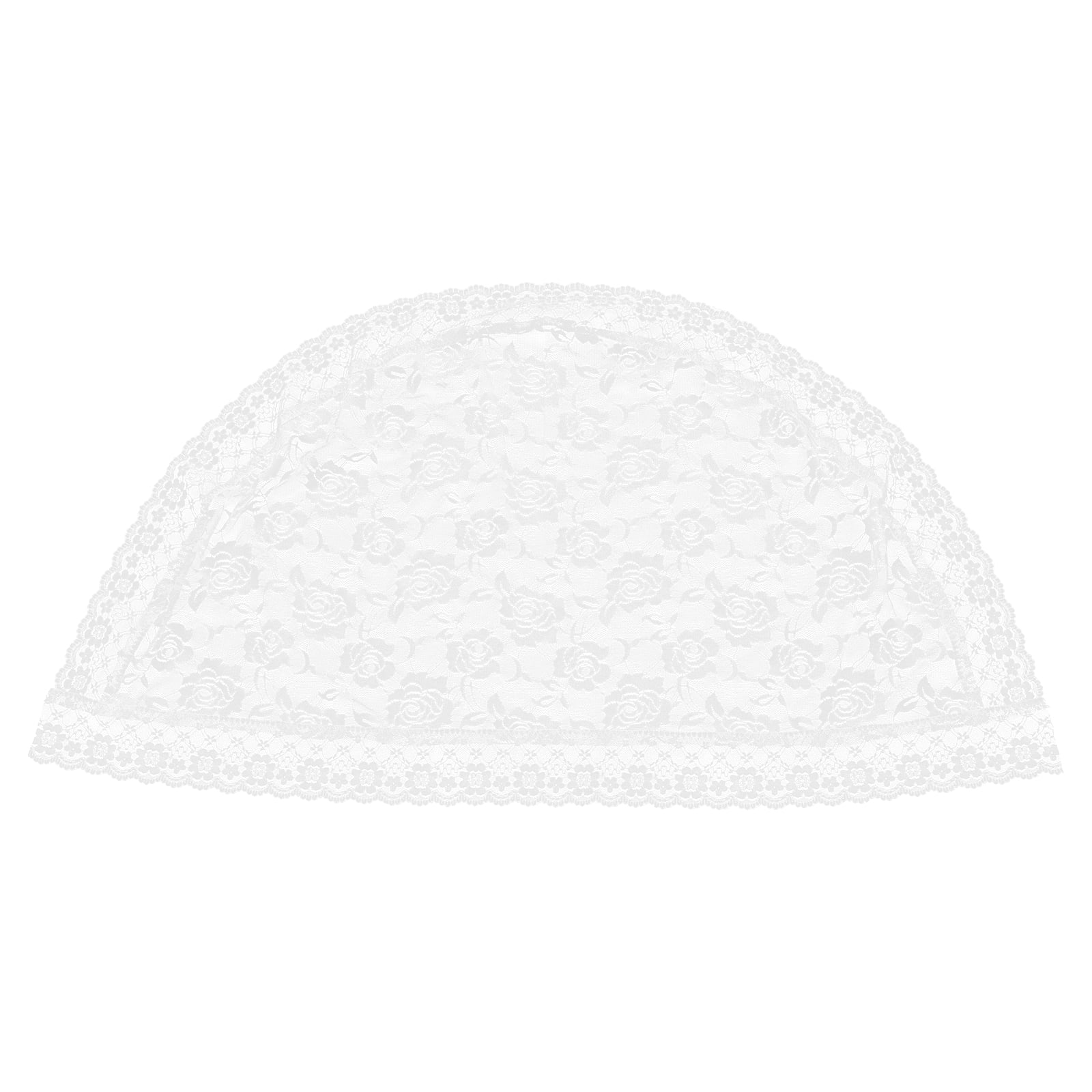 Qiushaoyue Elegant White Bridal Veil Lace Veil for Bride Wedding Lace