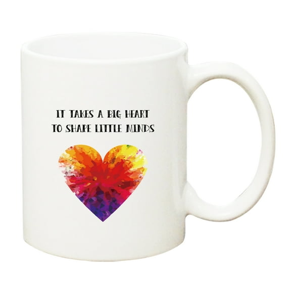 Qiushi Teacher Appreciation Gifts for Women Men Birthday Graduation Present Ceramic Coffee Mugs 11oz