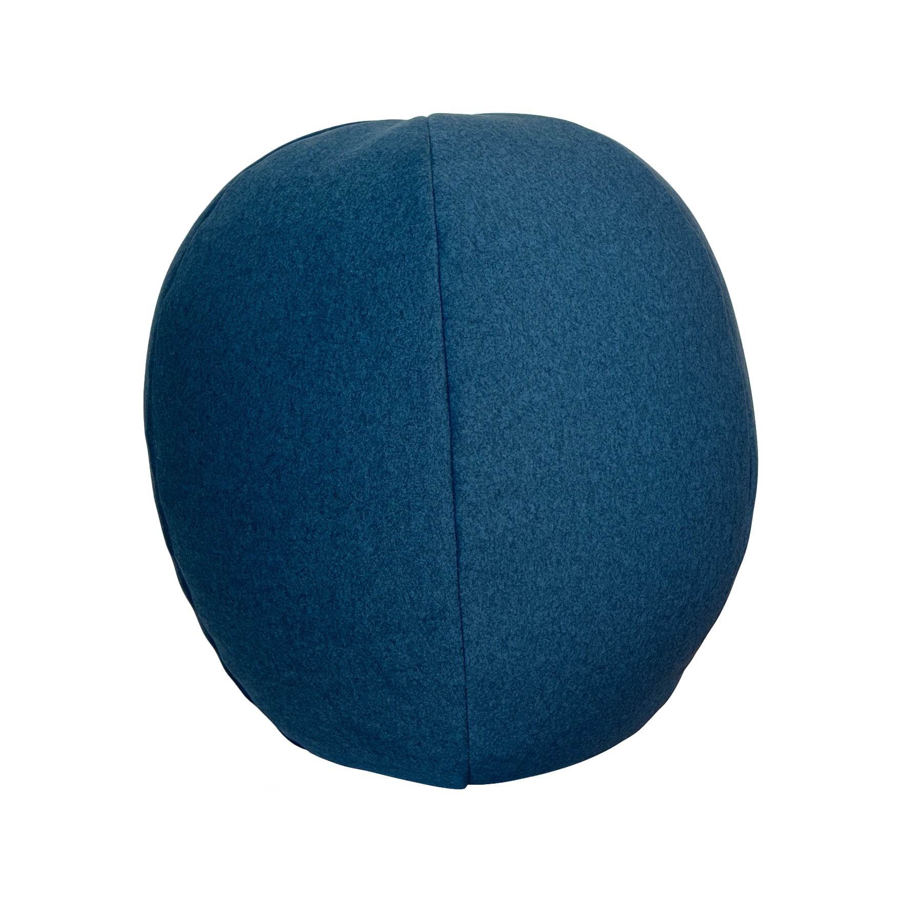 Qiviut Blue Round Pillow