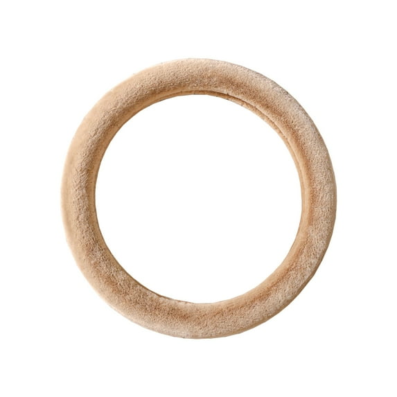 Qiweii 14.96 Inches Winter Plush Car Steering Wheel Cover,Warm Cover for Car Steering Wheel