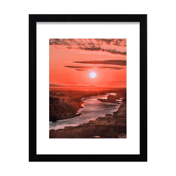 Qiweii 1PC Transparent PVC Photo Frame Decorative Picture Frame for Wall Hanging and Tabletop Display Home Office