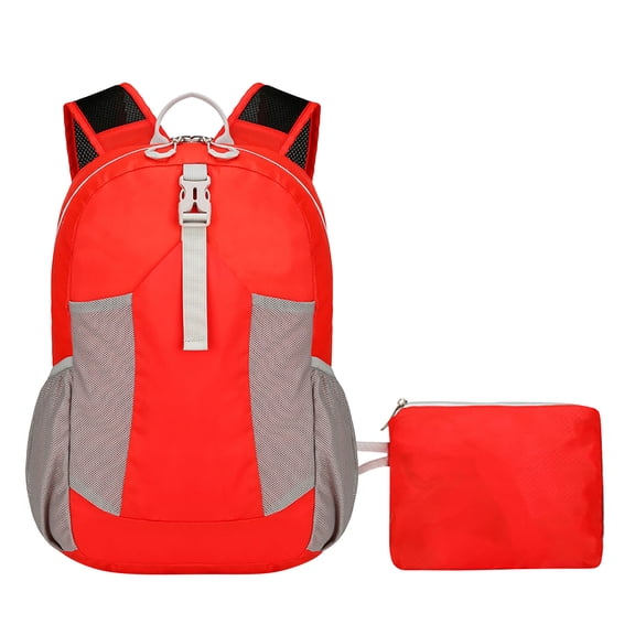 Qiweii 2025 New 25L Foldable Waterproof Backpack, Packable Hiking Backpacks Daypack for Women Men Gym Backpack Travel Camping Vacation