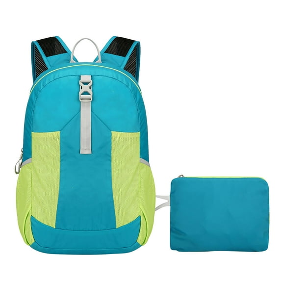 Qiweii 2025 New 25L Foldable Waterproof Backpack, Packable Hiking Backpacks Daypack for Women Men Gym Backpack Travel Camping Vacation