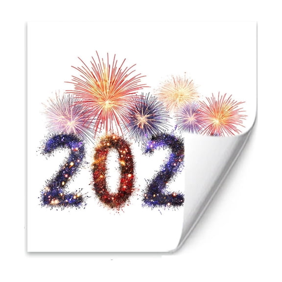 Qiweii 2026 Multi Pattern Static Cling Window Sticker, Versatile Decor for Home and Office