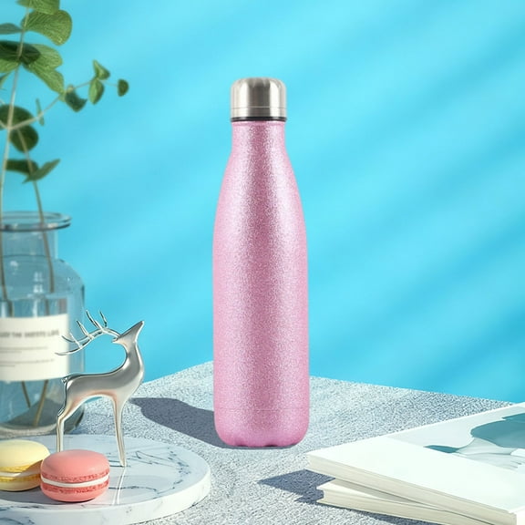 Qiweii 304 Stainless Steel Double-Wall Vacuum Insulated Water Bottle Large-Capacity Sparkling Cola-Style Sports Mug Leak-Proof