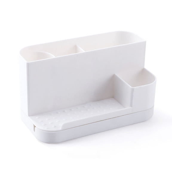 Qiweii 360 Degree Rotating Storage Rack, Multi Functional Organizer for Desktop Supplies