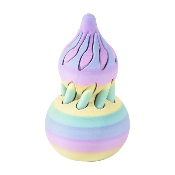 Qiweii 3D Printed Desktop Figurine, Customizable Home Decor, Living Room Office Shelf Accessory