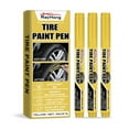 thumbnail image 1 of Qiweii 3ml Yellow Oil Based Tire Paint Marker，Long Lasting Creative Tire Lettering Pen, 1 of 9