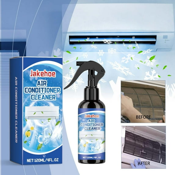 Qiweii 4 Oz Air Conditioner Cleaner Coil and Filter Cleaning Spray for Home