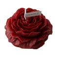 thumbnail image 1 of Qiweii 4 Pcs Low Temperature Wine Red Rose Flower Shaped Scented Candles Adult Low Heat Body Safe Candles for Wax Play Romantic Atmosphere, 1 of 4