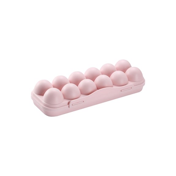 Qiweii 4 Tier Slide Egg Tray Refrigerator Side Egg Holder Anti Drop Storage Rack for Kitchen