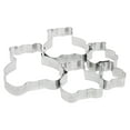 thumbnail image 1 of Qiweii 5 Piece Bear Shaped Cookie Cutter Set，Kitchen Baking Tools for Cake and Chocolate, 1 of 7