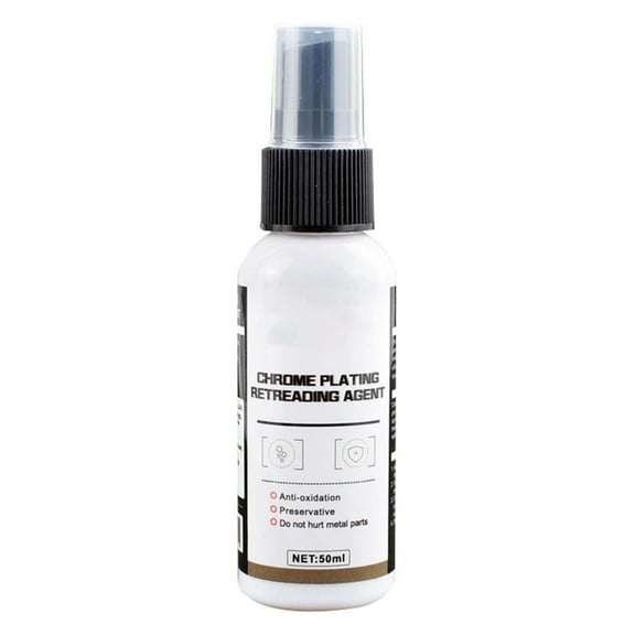 Qiweii 50ml Multi Purpose Rust Remover Spray,Car Emblem Chrome and Household Stainless Steel Restorer