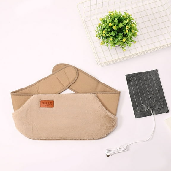 Qiweii 5M USB Warm Belt，Multi Purpose Design，Insertable Hand Warmer Bag for Belly Waist and Hand Care